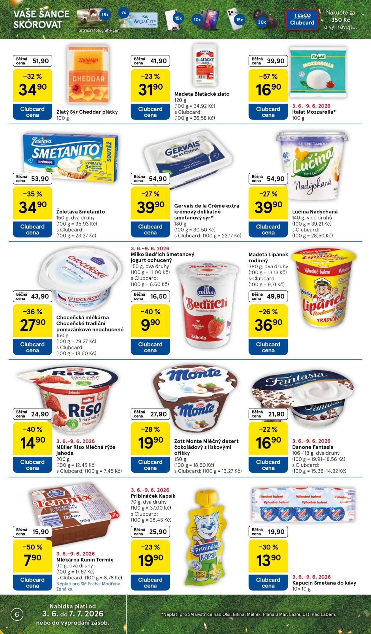 Leták TESCO supermarket - 3.6.2026 - 9.6.2026. Strana 6