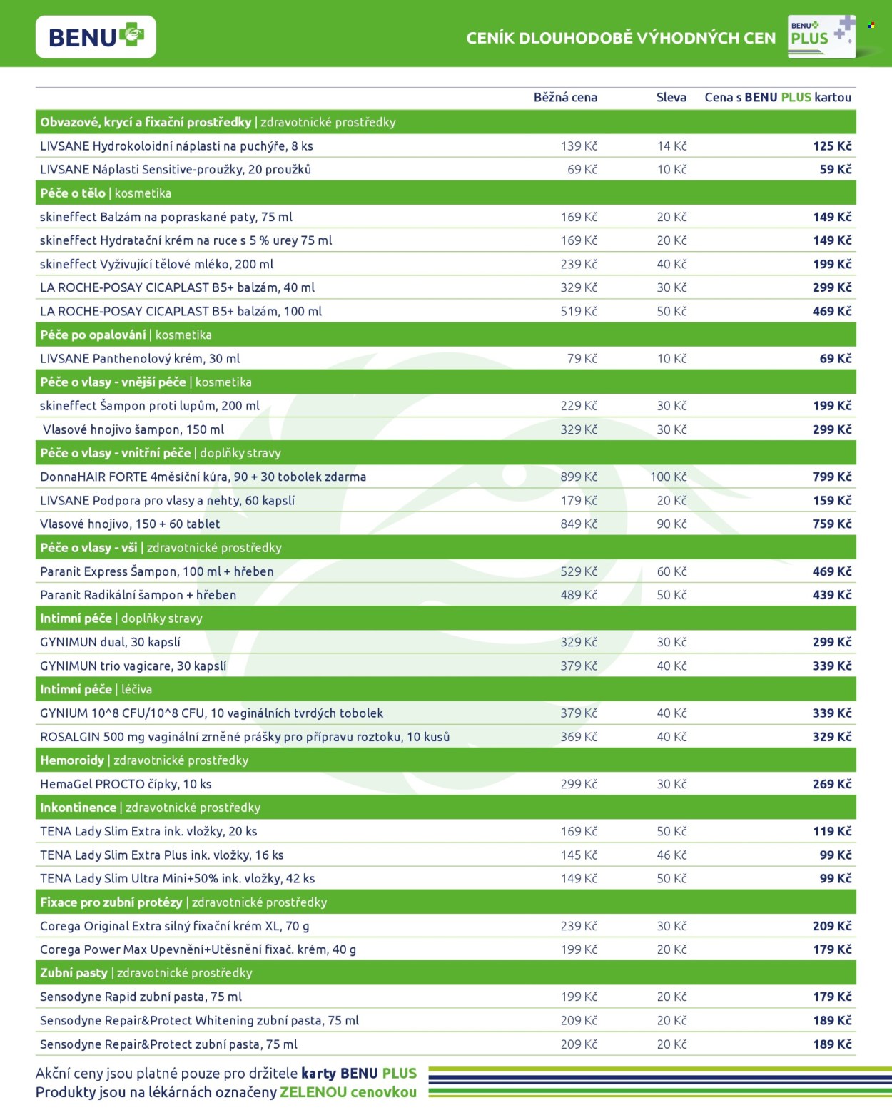 Leták BENU Lékárna - 1.6.2026 - 30.6.2026. Strana 5