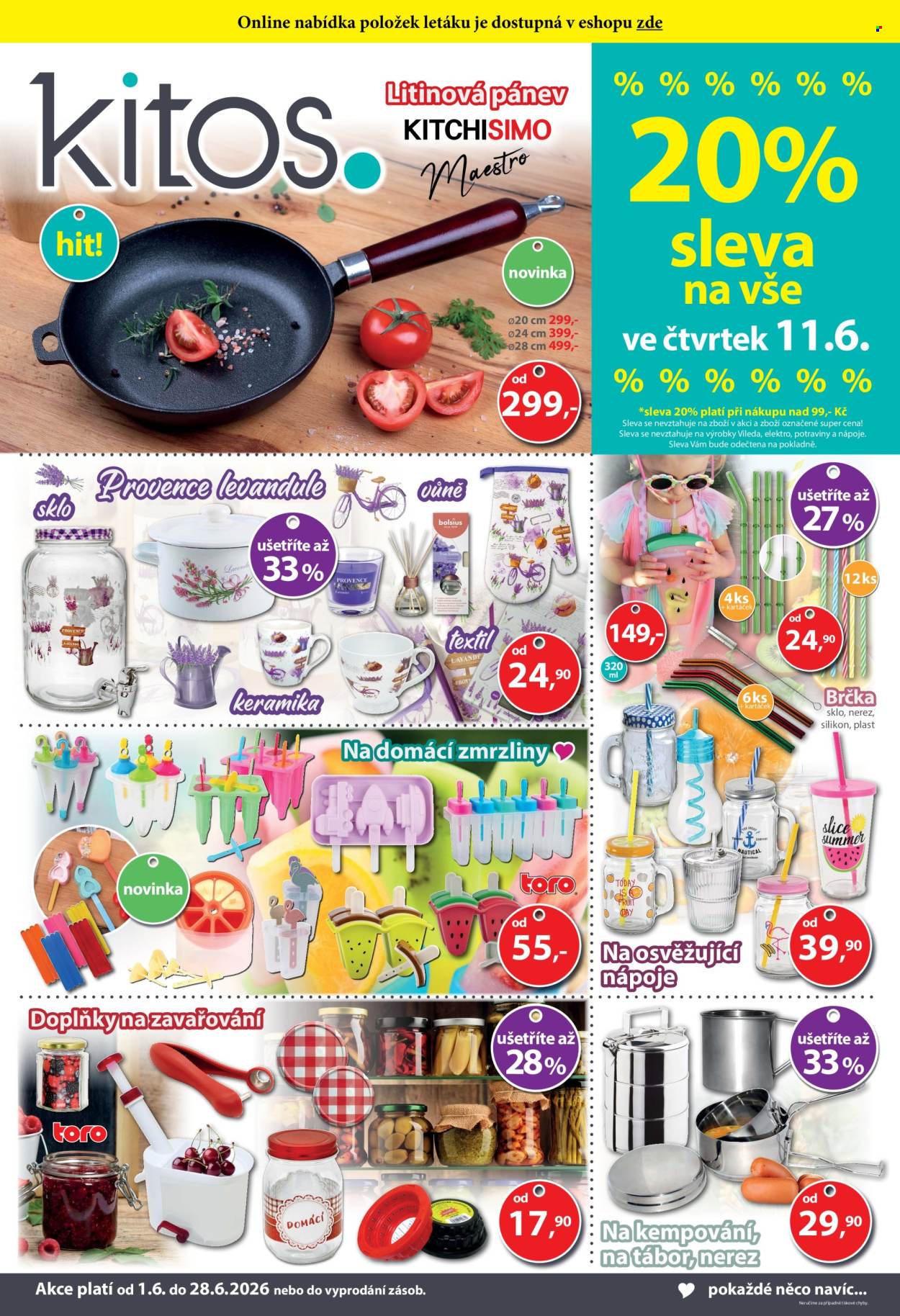 Leták Kitos - 1.6.2026 - 28.6.2026. Strana 1