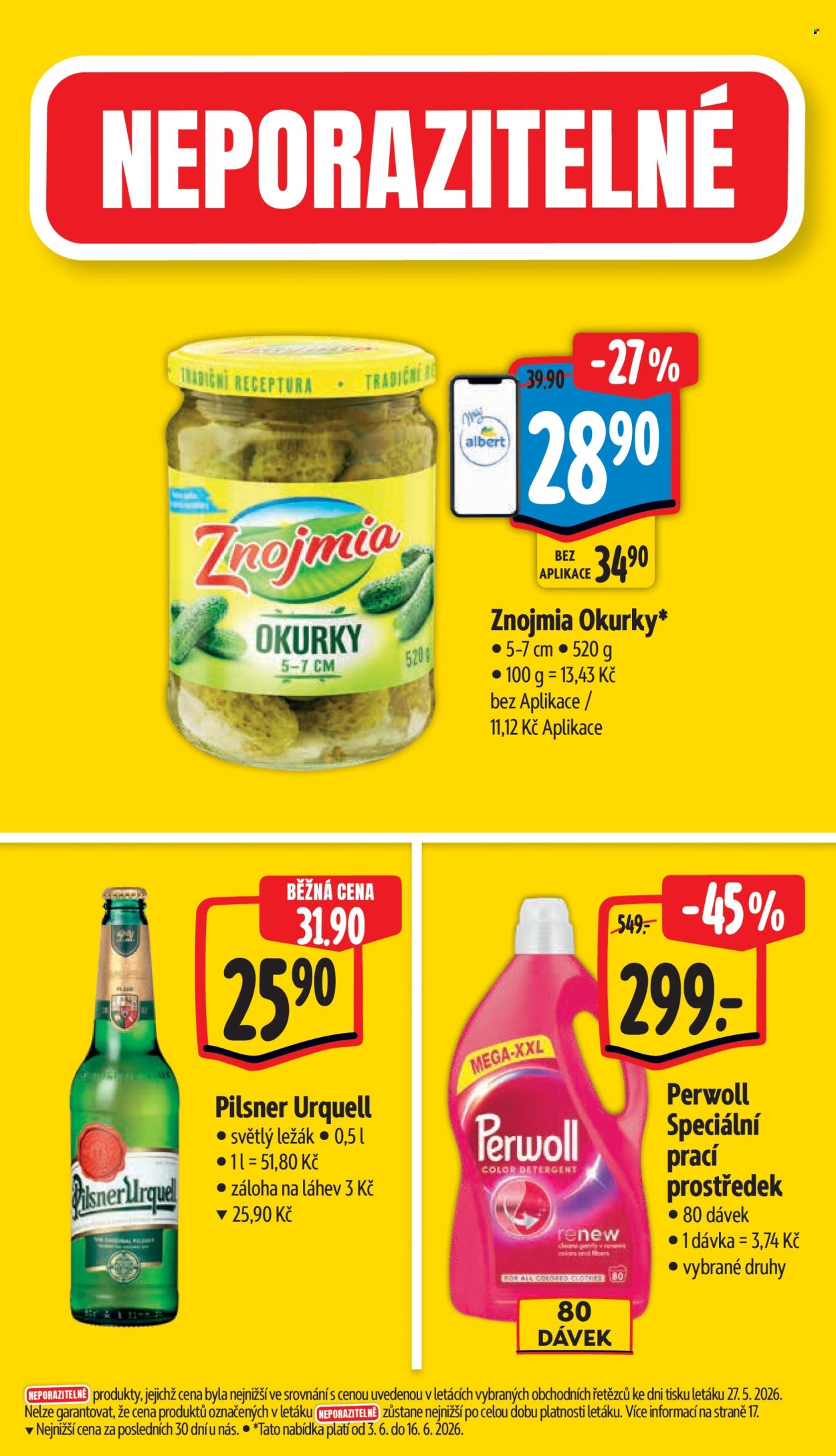 Leták Albert Hypermarket - 3.6.2026 - 9.6.2026. Strana 5