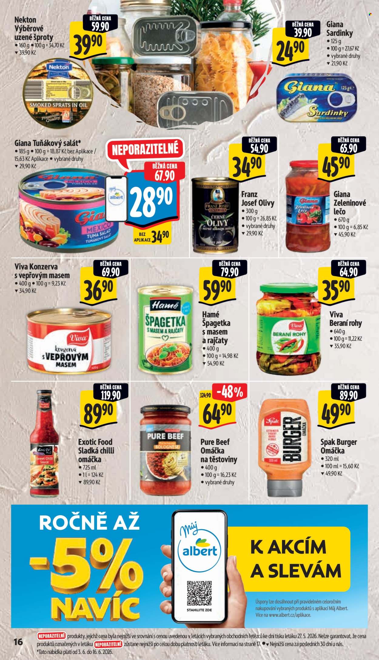 Leták Albert Hypermarket - 3.6.2026 - 9.6.2026. Strana 28