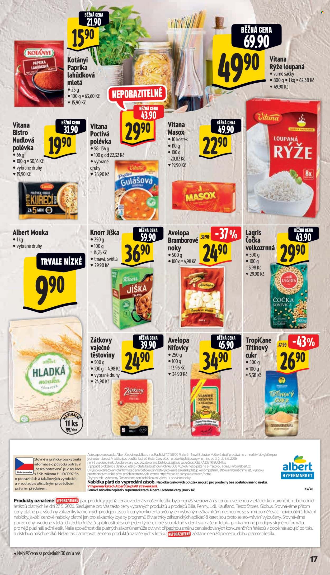 Leták Albert Hypermarket - 3.6.2026 - 9.6.2026. Strana 29