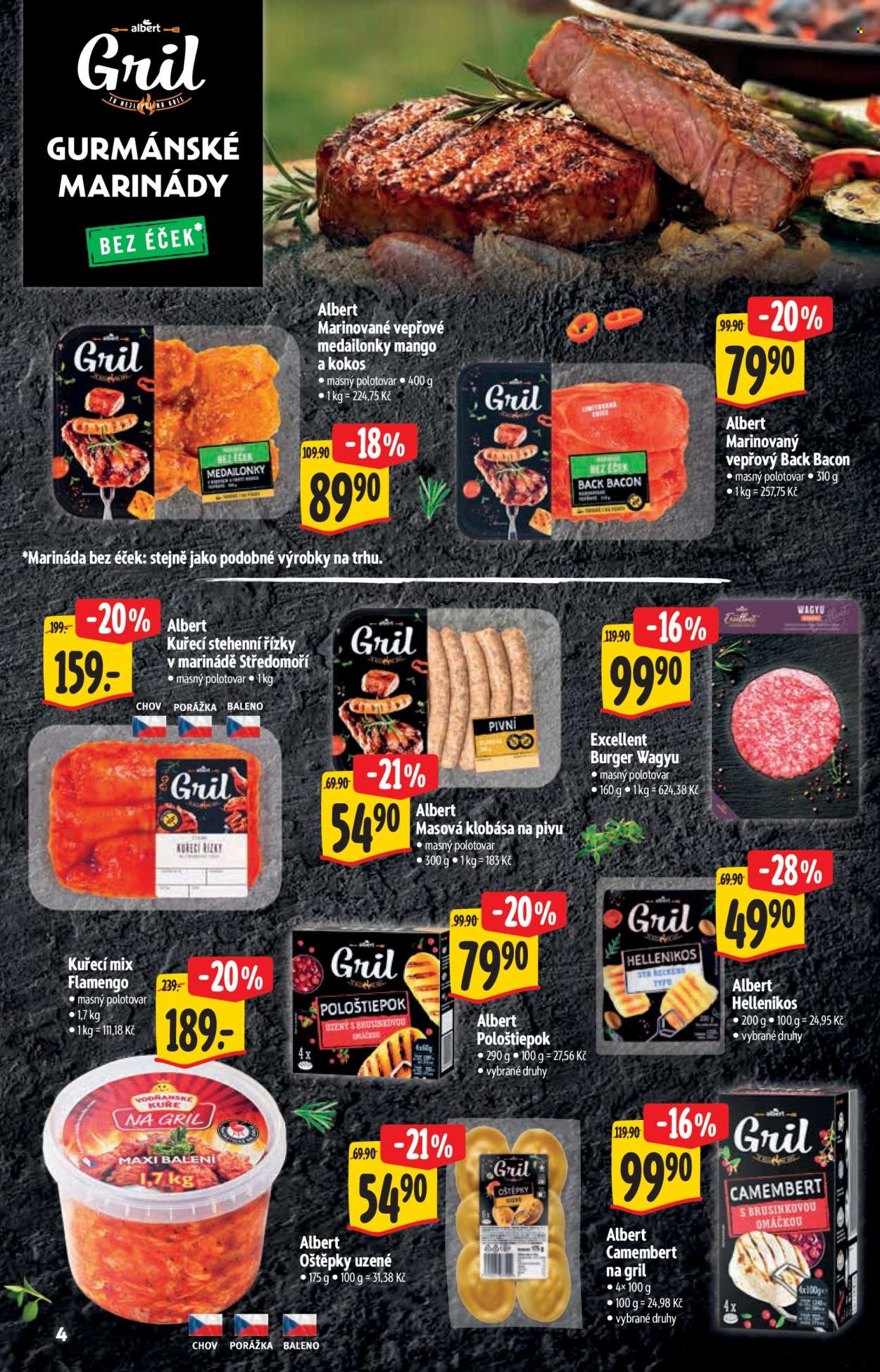 Leták Albert Hypermarket - 3.6.2026 - 16.6.2026. Strana 4
