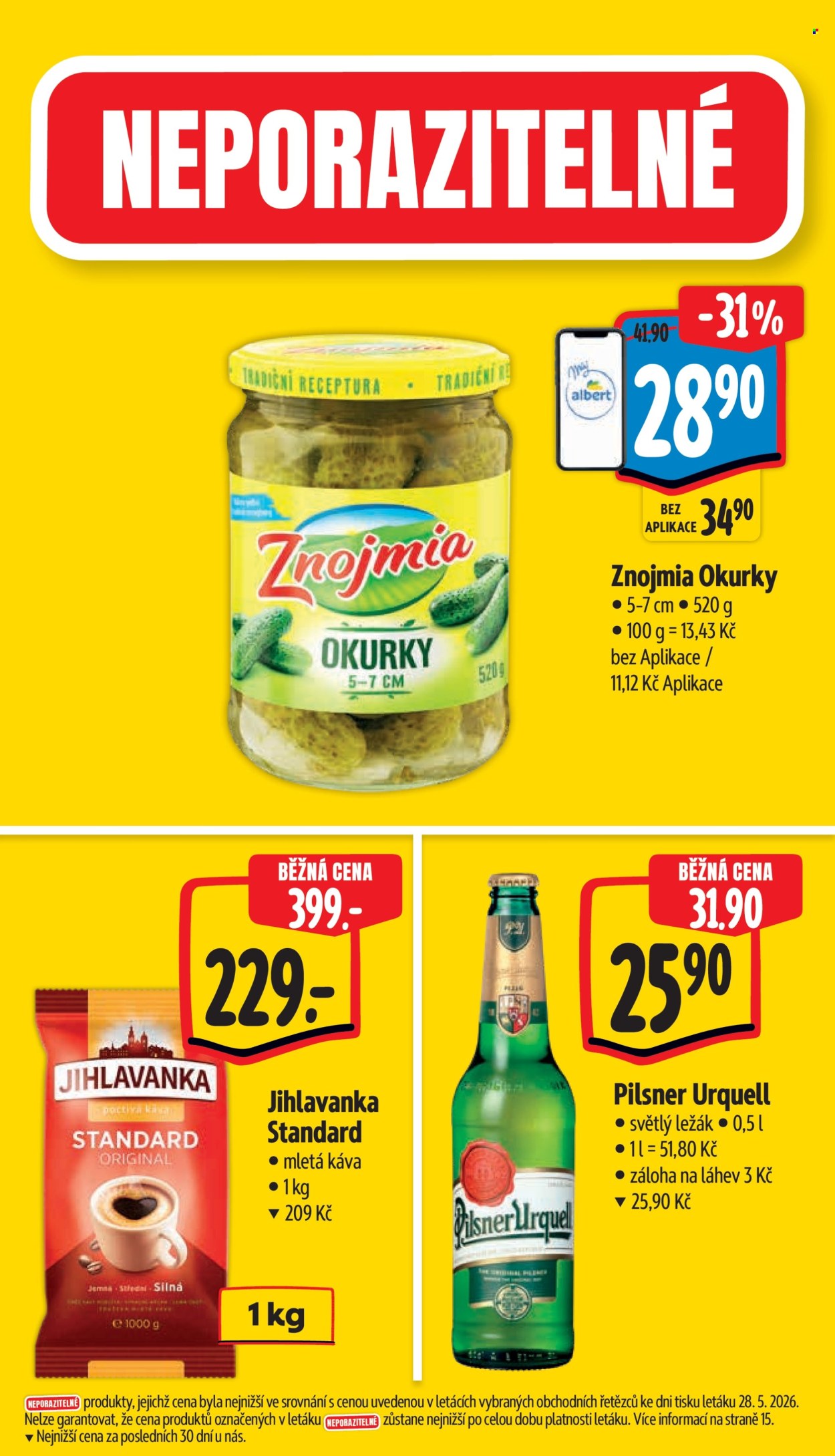 Leták Albert Supermarket - 3.6.2026 - 9.6.2026. Strana 5