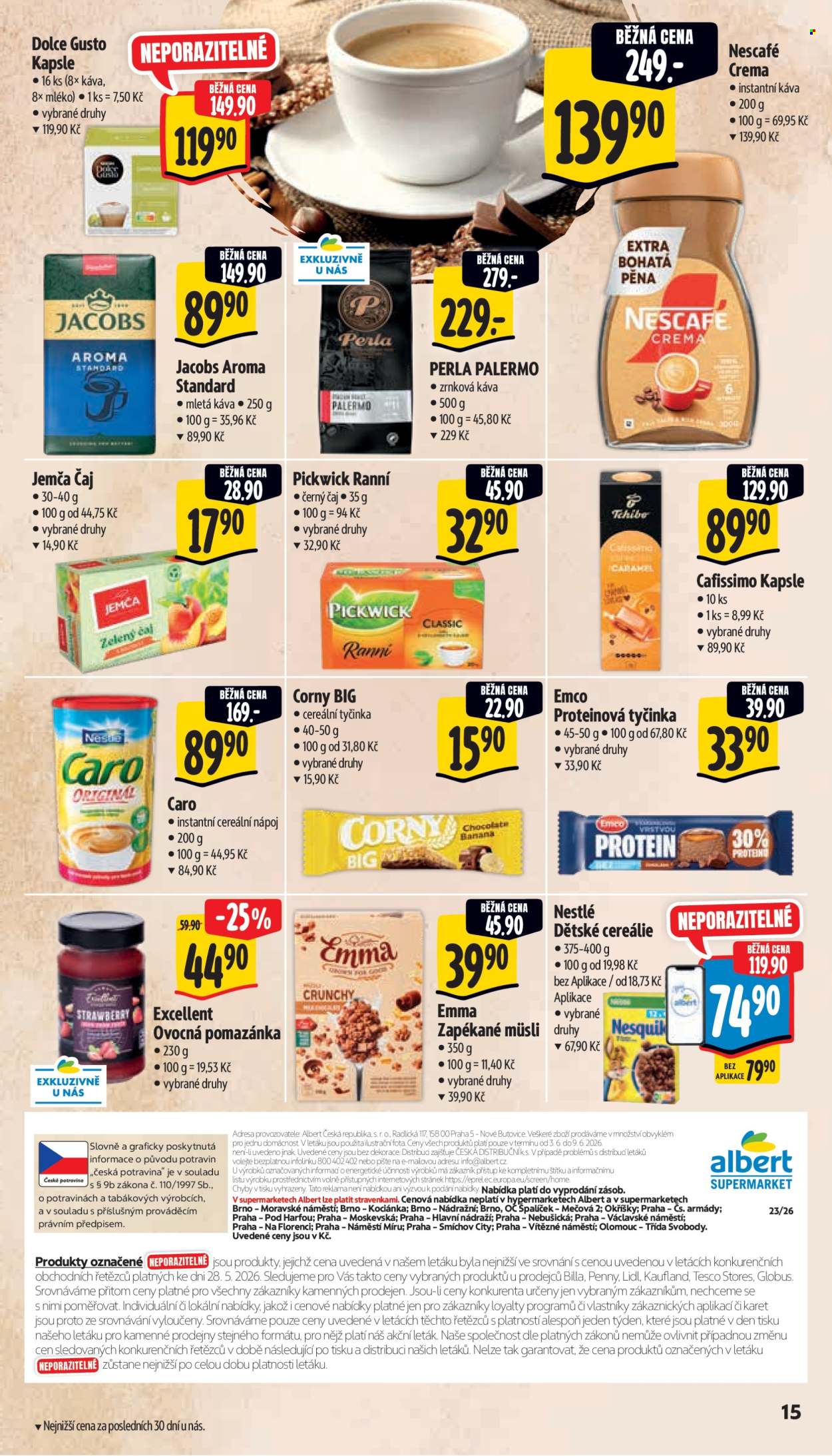 Leták Albert Supermarket - 3.6.2026 - 9.6.2026. Strana 25