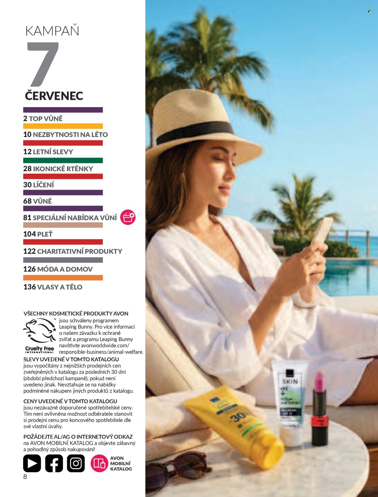 Leták AVON - 1.7.2026 - 31.7.2026. Strana 8