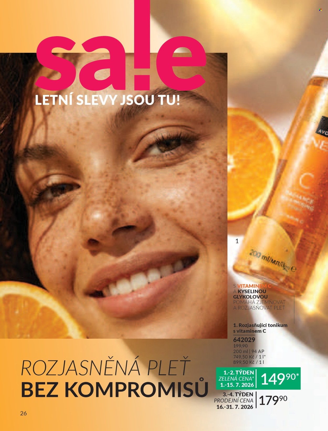 Leták AVON - 1.7.2026 - 31.7.2026. Strana 26