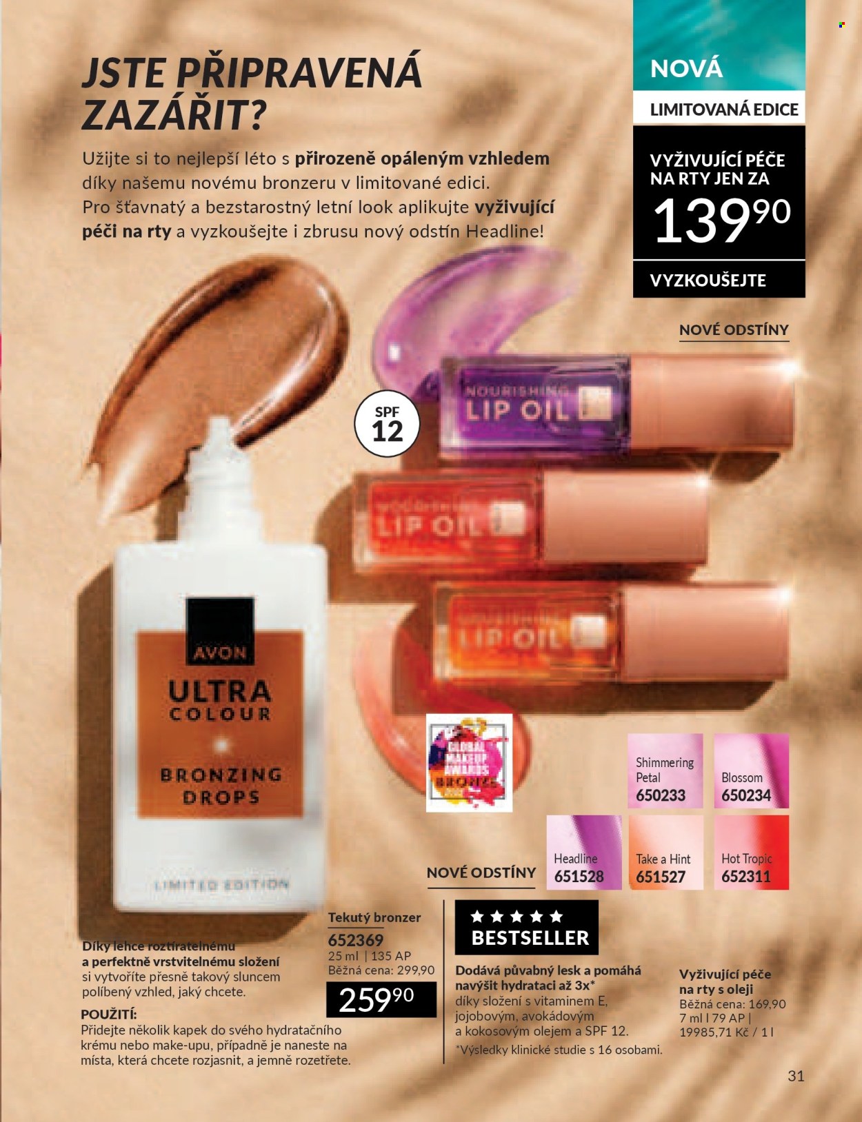 Leták AVON - 1.7.2026 - 31.7.2026. Strana 31