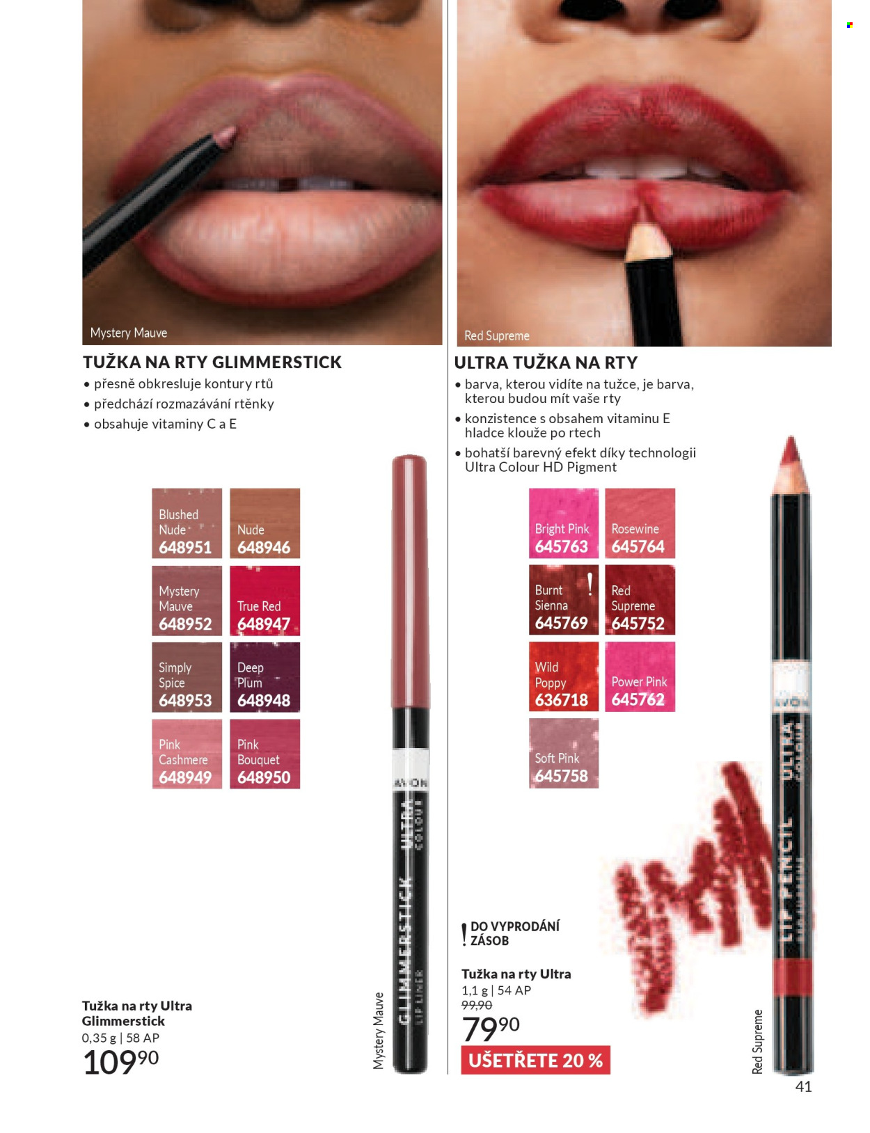 Leták AVON - 1.7.2026 - 31.7.2026. Strana 41