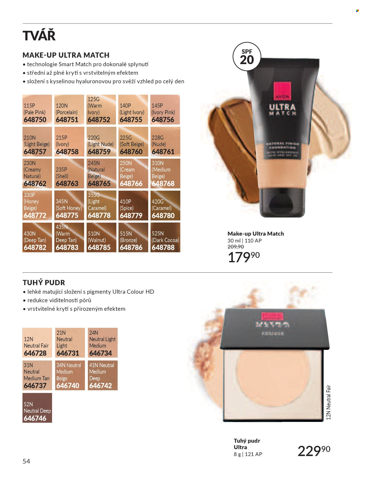 Leták AVON - 1.7.2026 - 31.7.2026. Strana 54