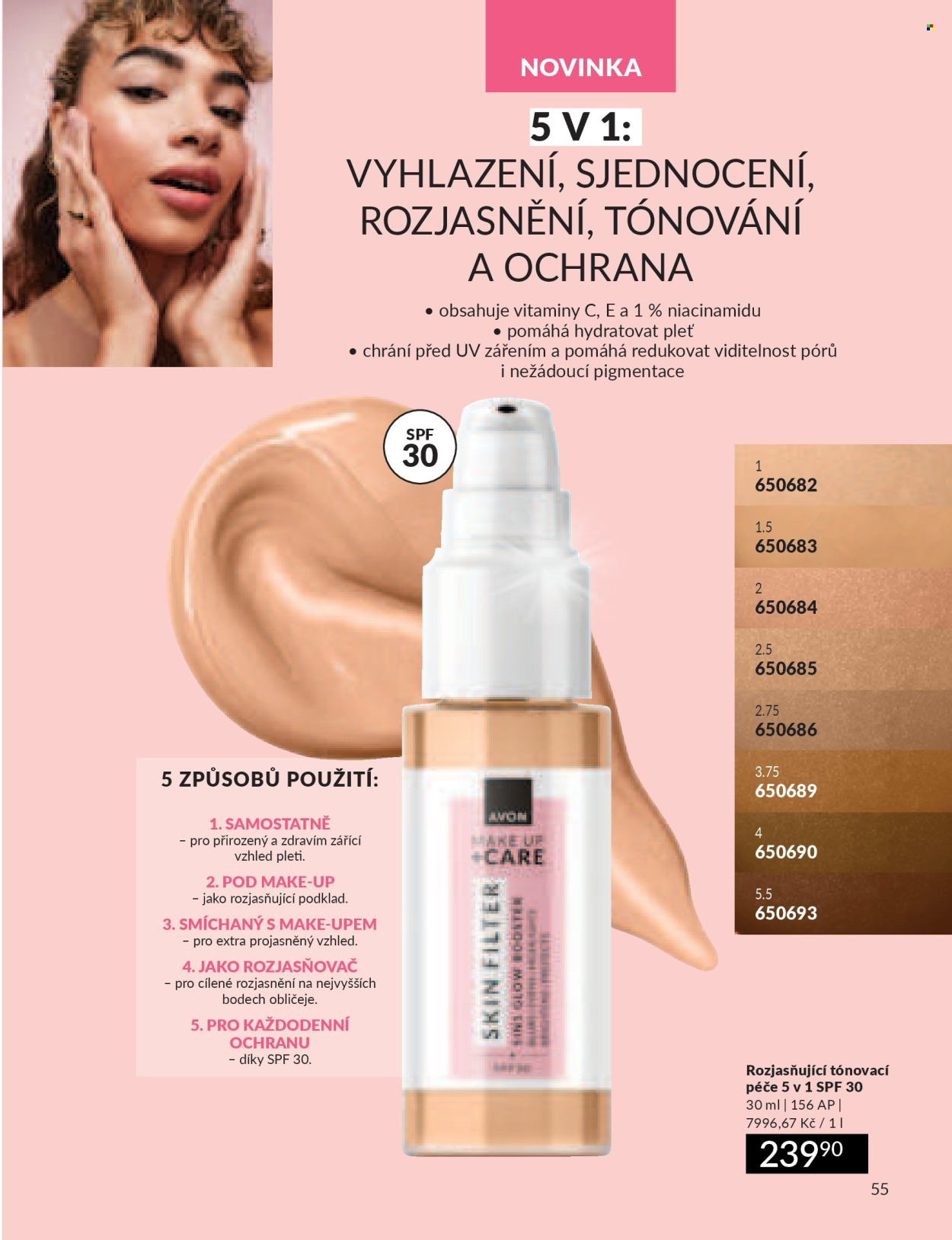 Leták AVON - 1.7.2026 - 31.7.2026. Strana 55