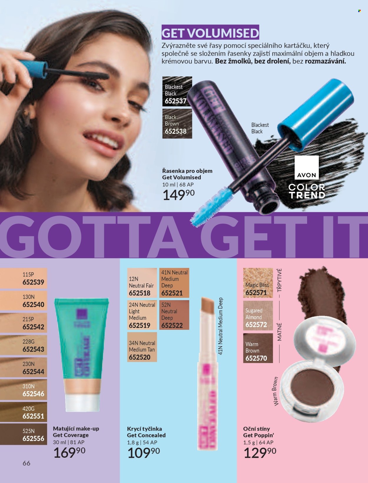 Leták AVON - 1.7.2026 - 31.7.2026. Strana 66