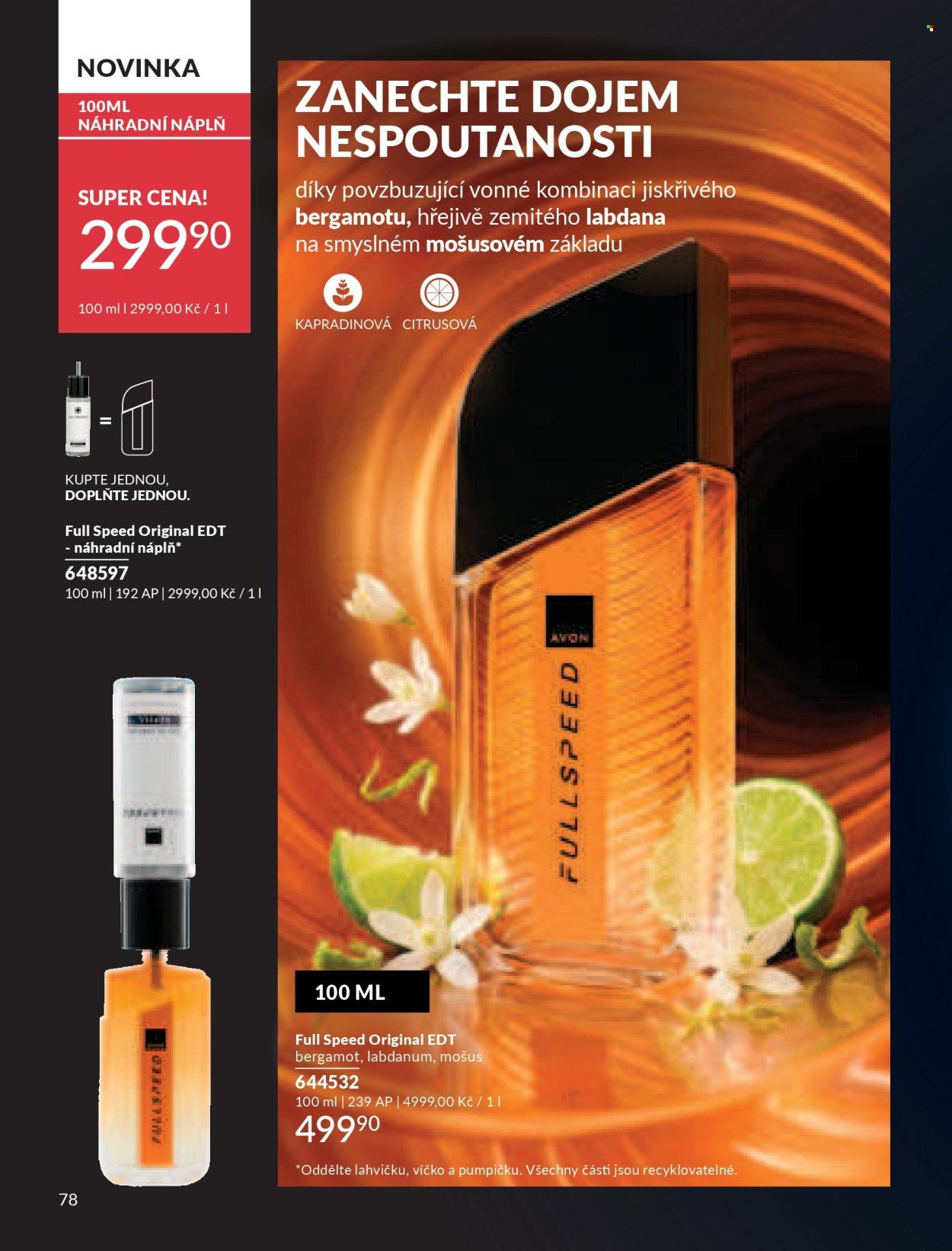 Leták AVON - 1.7.2026 - 31.7.2026. Strana 78