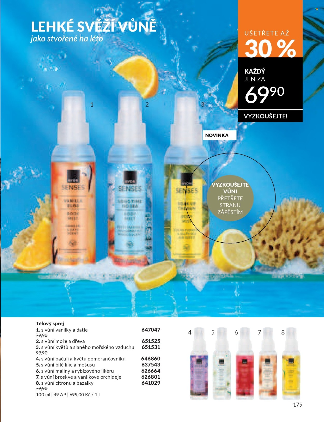 Leták AVON - 1.7.2026 - 31.7.2026. Strana 181