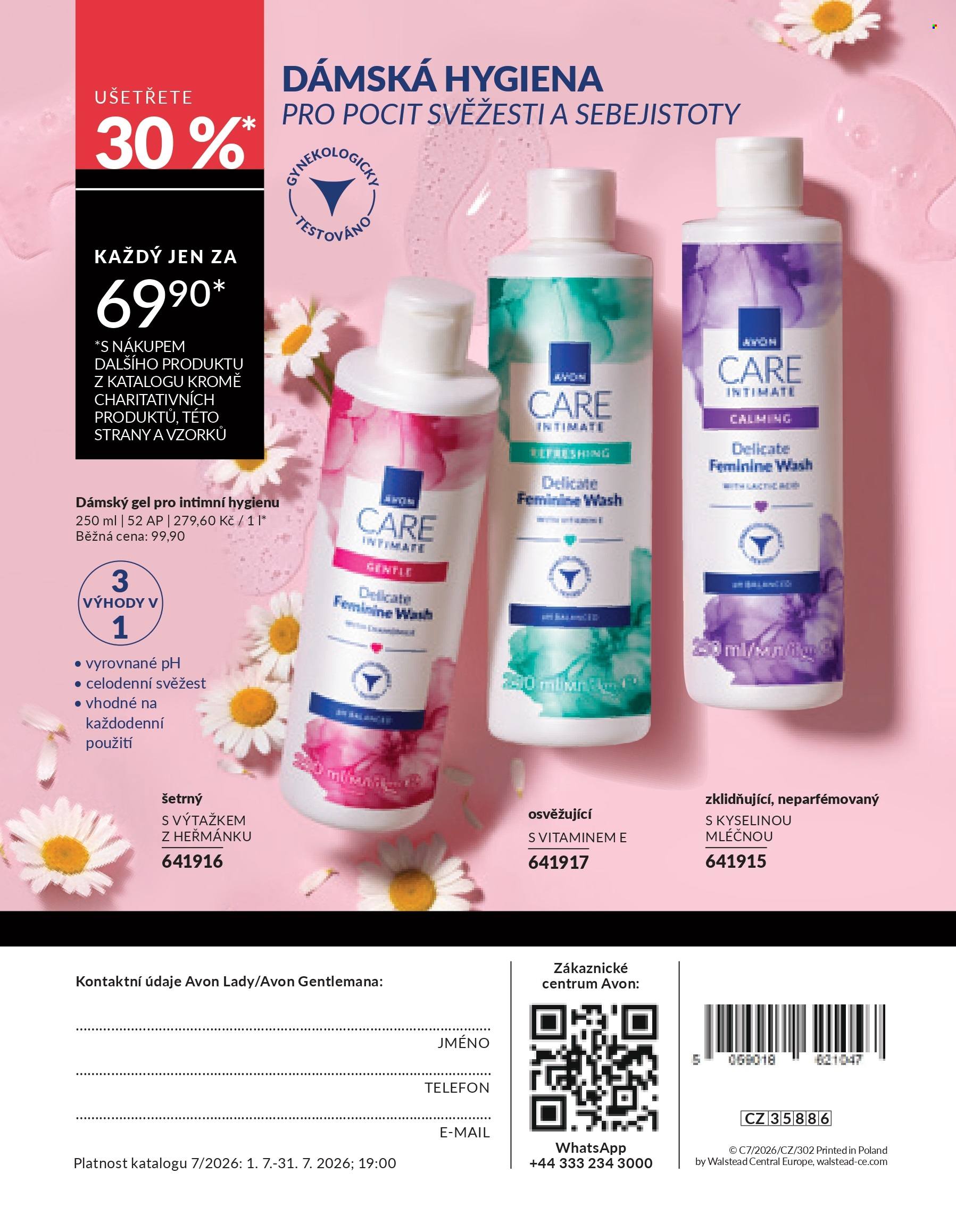 Leták AVON - 1.7.2026 - 31.7.2026. Strana 182
