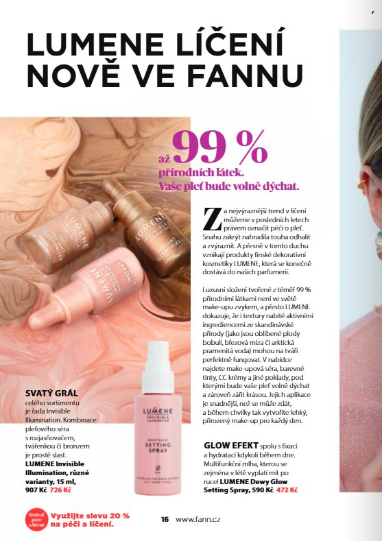 Leták FAnn parfumerie - 1.6.2026 - 30.6.2026. Strana 16