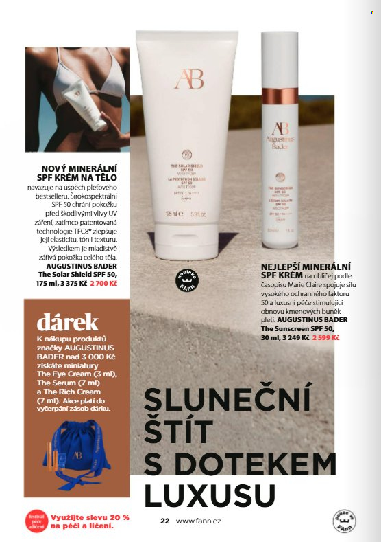 Leták FAnn parfumerie - 1.6.2026 - 30.6.2026. Strana 22