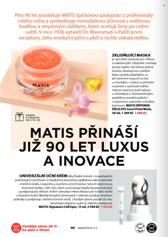 Leták FAnn parfumerie - 1.6.2026 - 30.6.2026. Strana 46