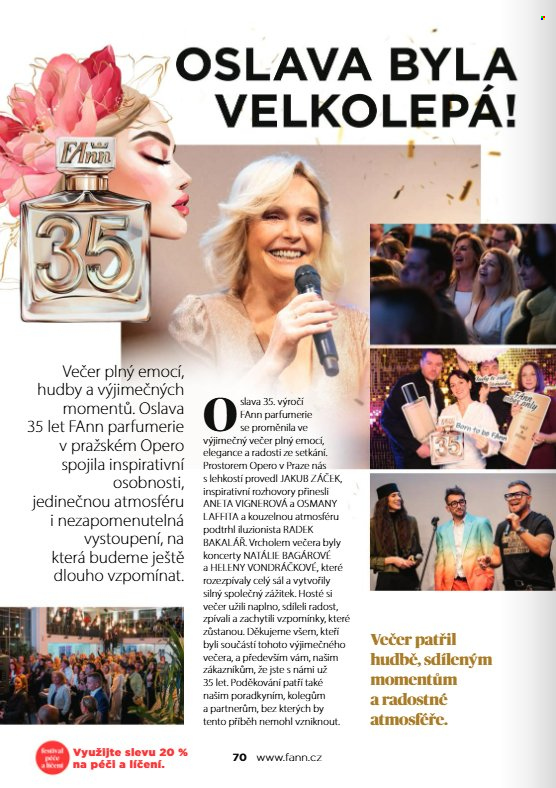 Leták FAnn parfumerie - 1.6.2026 - 30.6.2026. Strana 70