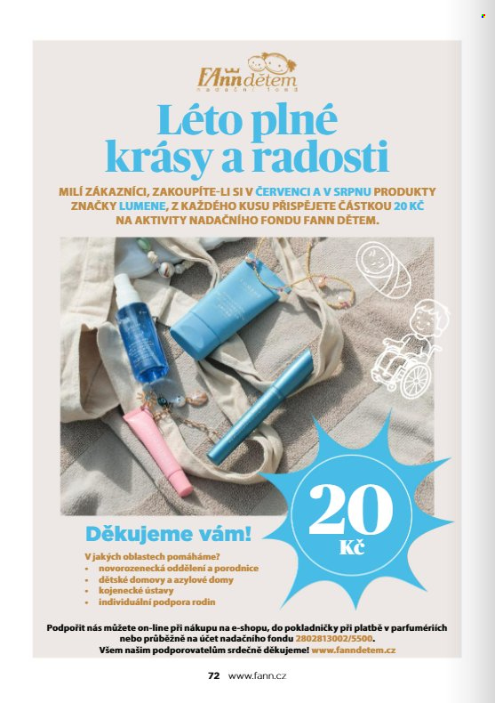 Leták FAnn parfumerie - 1.6.2026 - 30.6.2026. Strana 72