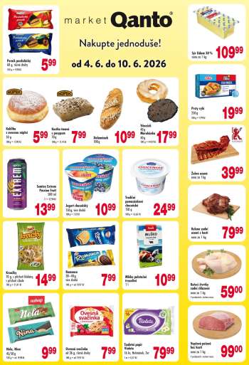 Leták Qanto market - 4.6.2026 - 10.6.2026.