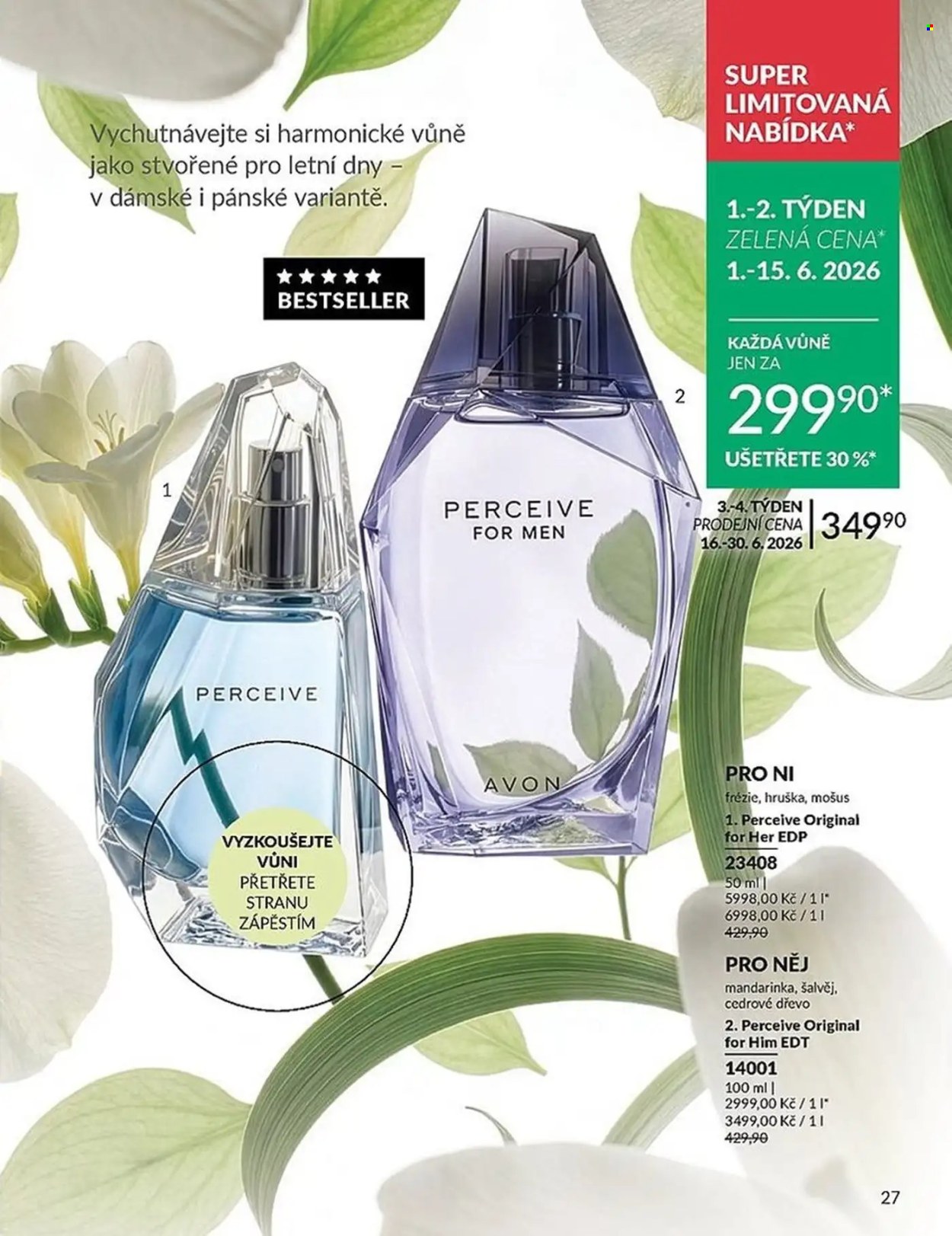 Leták AVON - 1.6.2026 - 30.6.2026. Strana 27