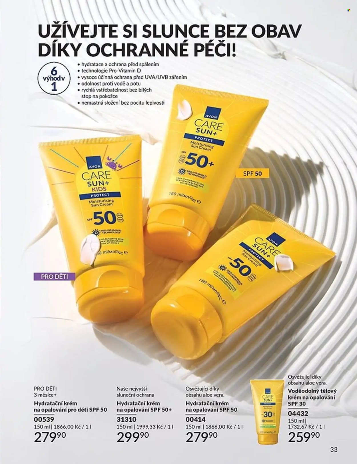 Leták AVON - 1.6.2026 - 30.6.2026. Strana 33