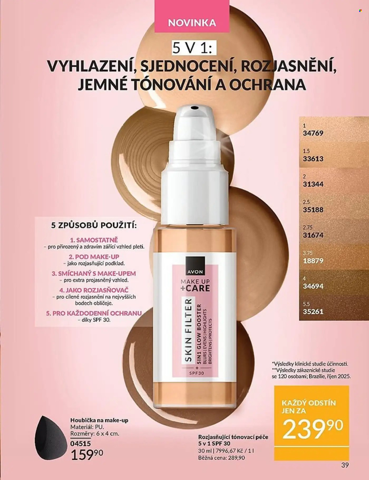 Leták AVON - 1.6.2026 - 30.6.2026. Strana 39