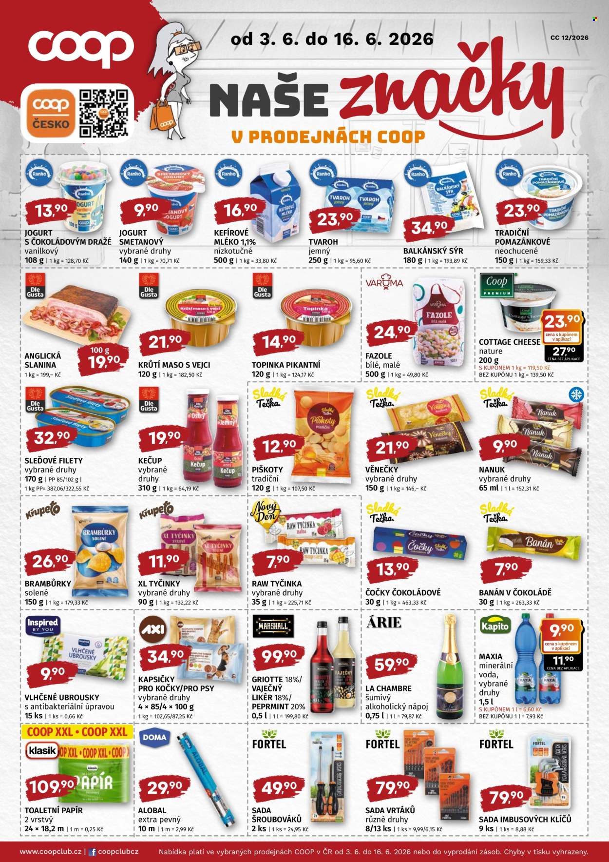 Leták coop TUTY - 3.6.2026 - 16.6.2026. Strana 2