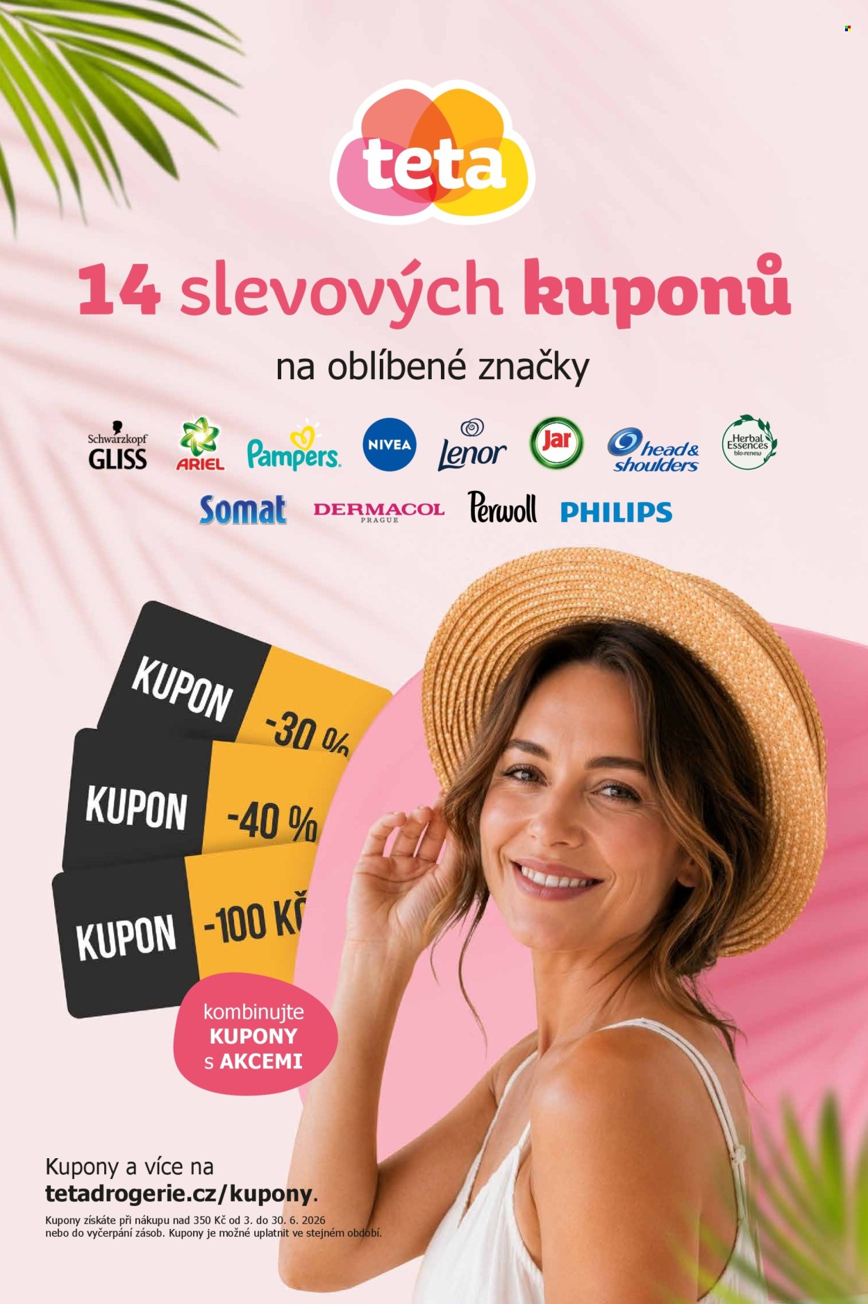 Leták Teta drogerie - 4.6.2026 - 16.6.2026. Strana 2