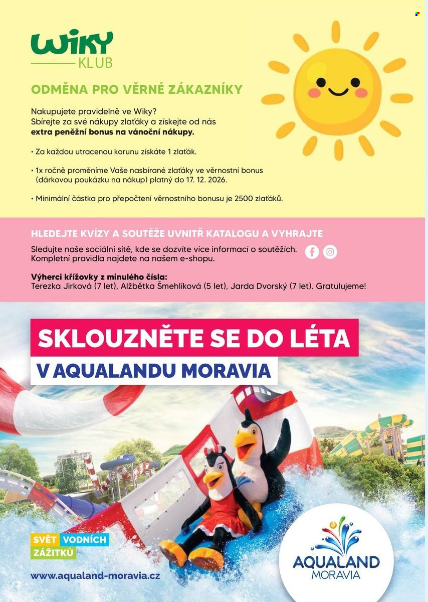Leták WIKY - 3.6.2026 - 31.7.2026. Strana 2