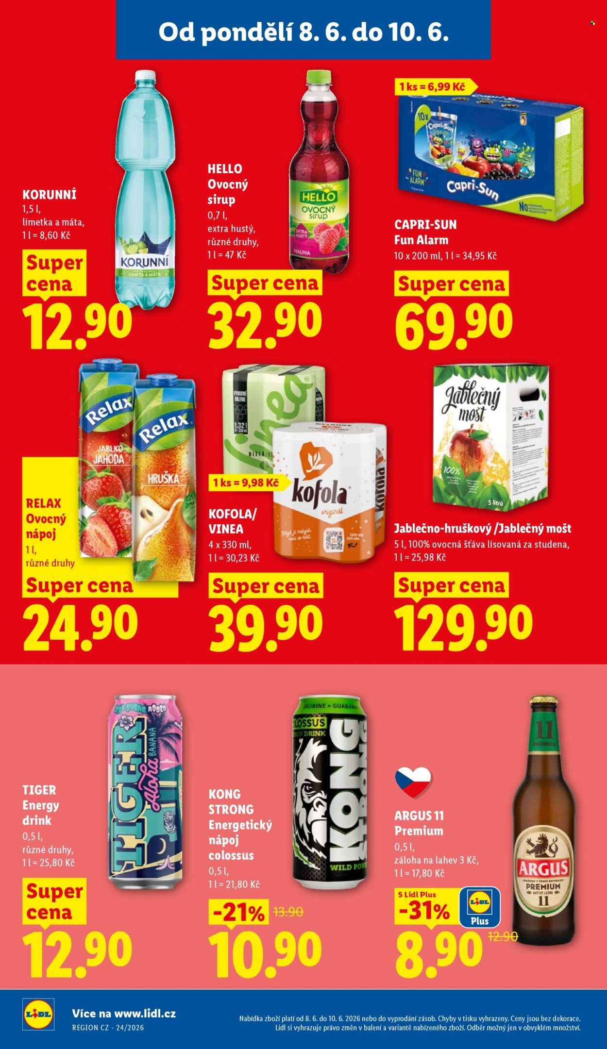 Leták Lidl - 8.6.2026 - 10.6.2026. Strana 32