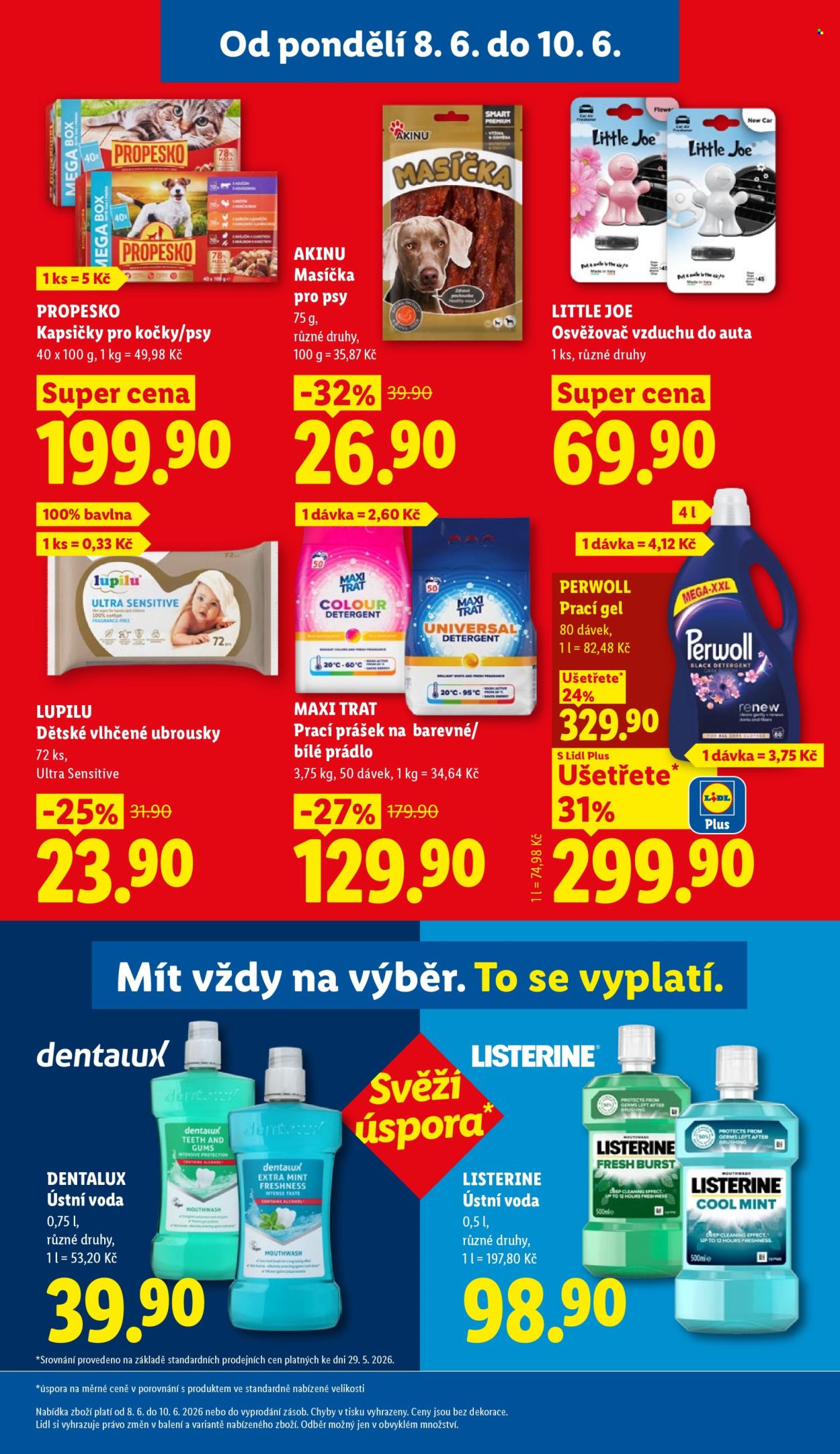 Leták Lidl - 8.6.2026 - 10.6.2026. Strana 35