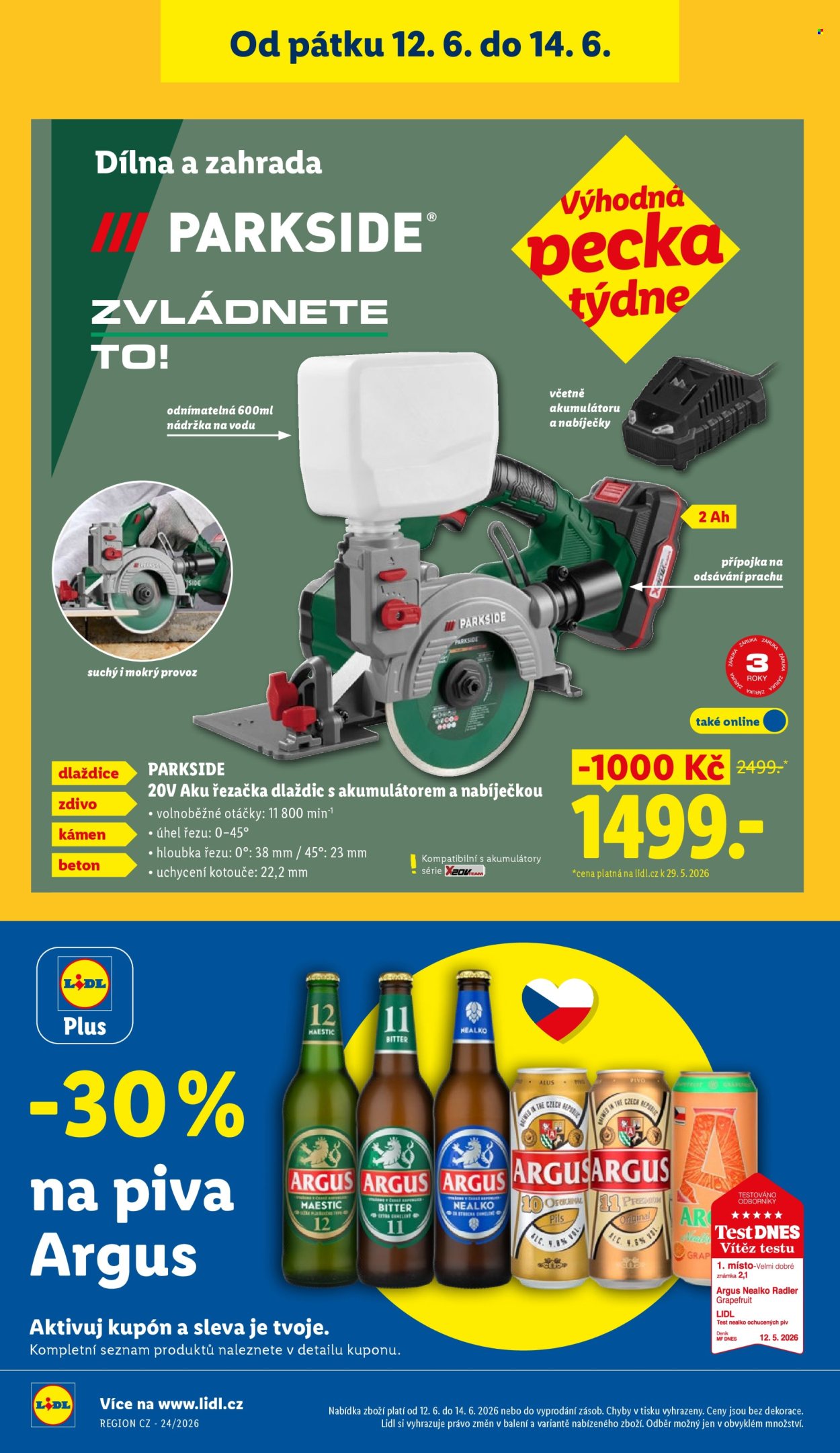 Leták Lidl - 11.6.2026 - 14.6.2026. Strana 50