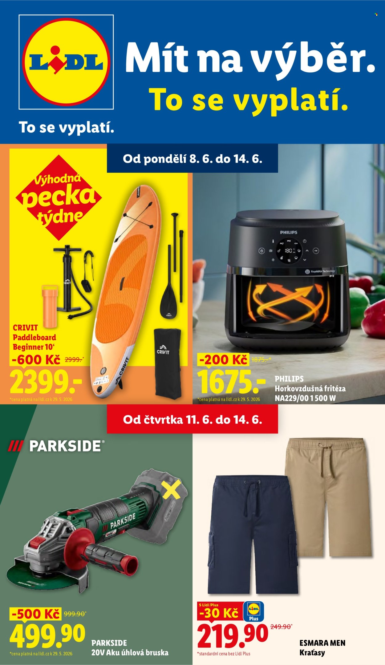 Leták Lidl - 8.6.2026 - 14.6.2026. Strana 1