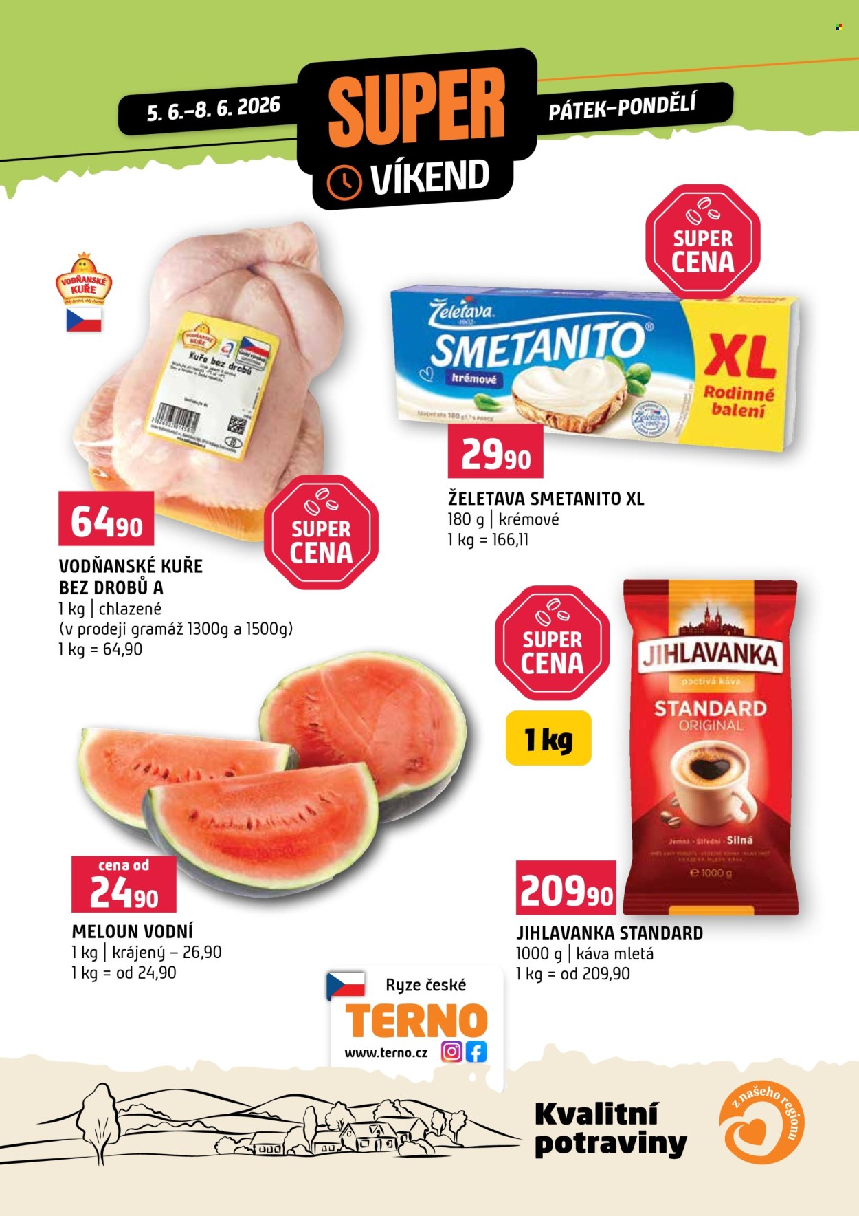 Leták coop TERNO - 5.6.2026 - 8.6.2026. Strana 1