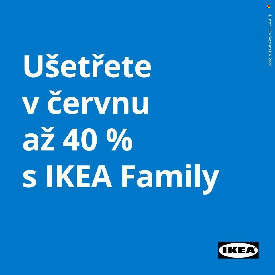 Leták IKEA - 1.6.2026 - 30.6.2026. Strana 1