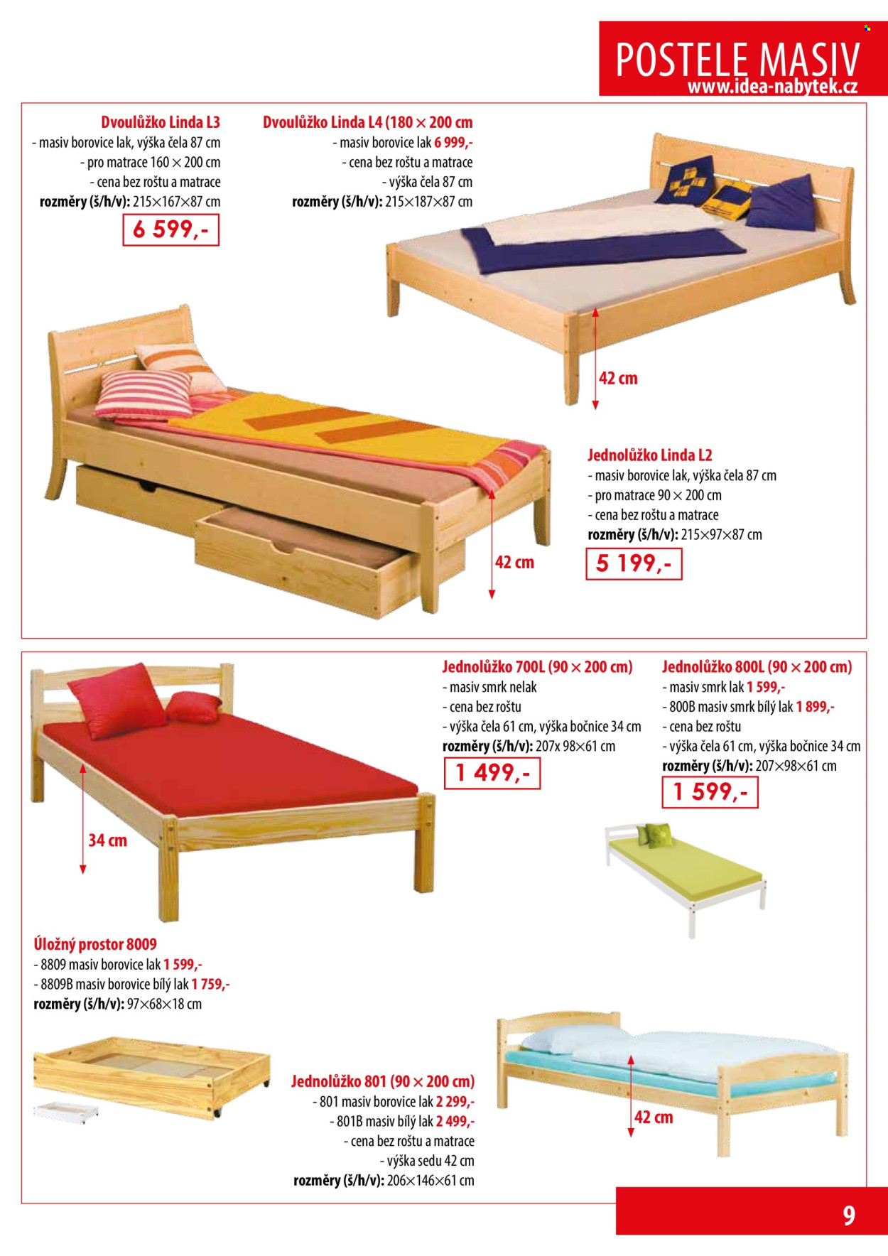 Leták IDEA nábytek. Strana 9