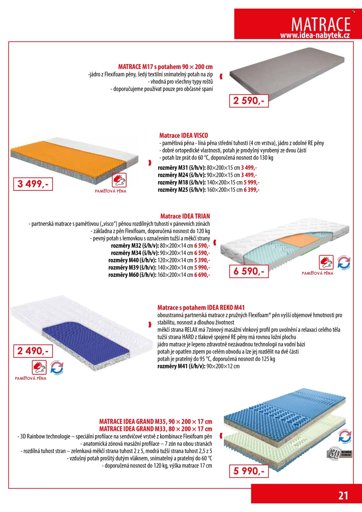 Leták IDEA nábytek. Strana 21