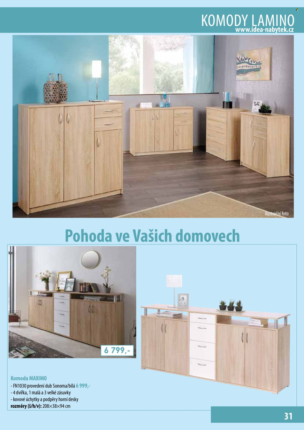 Leták IDEA nábytek. Strana 31