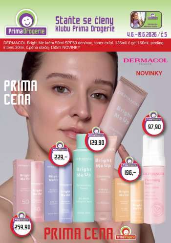 Leták Prima Drogerie - 4.6.2026 - 16.6.2026.
