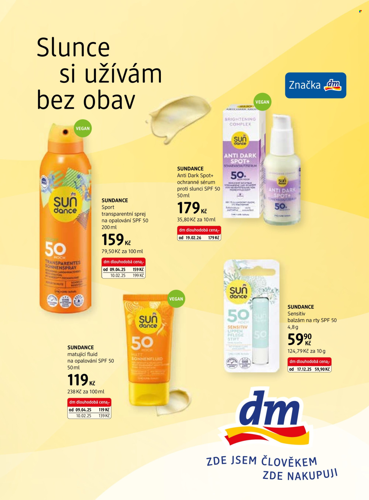 Leták dm drogerie - 5.6.2026 - 2.7.2026. Strana 3