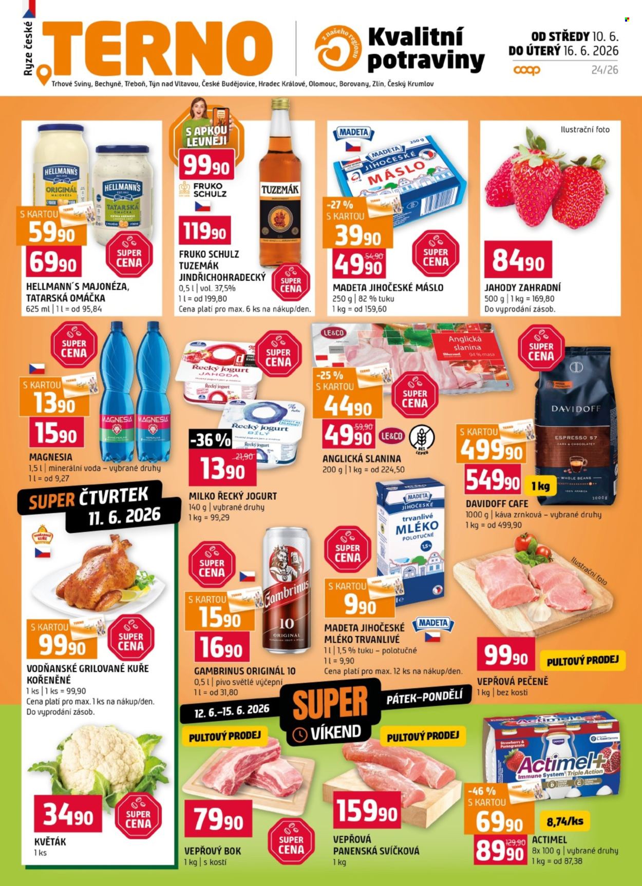 Leták coop TERNO - 10.6.2026 - 16.6.2026. Strana 1