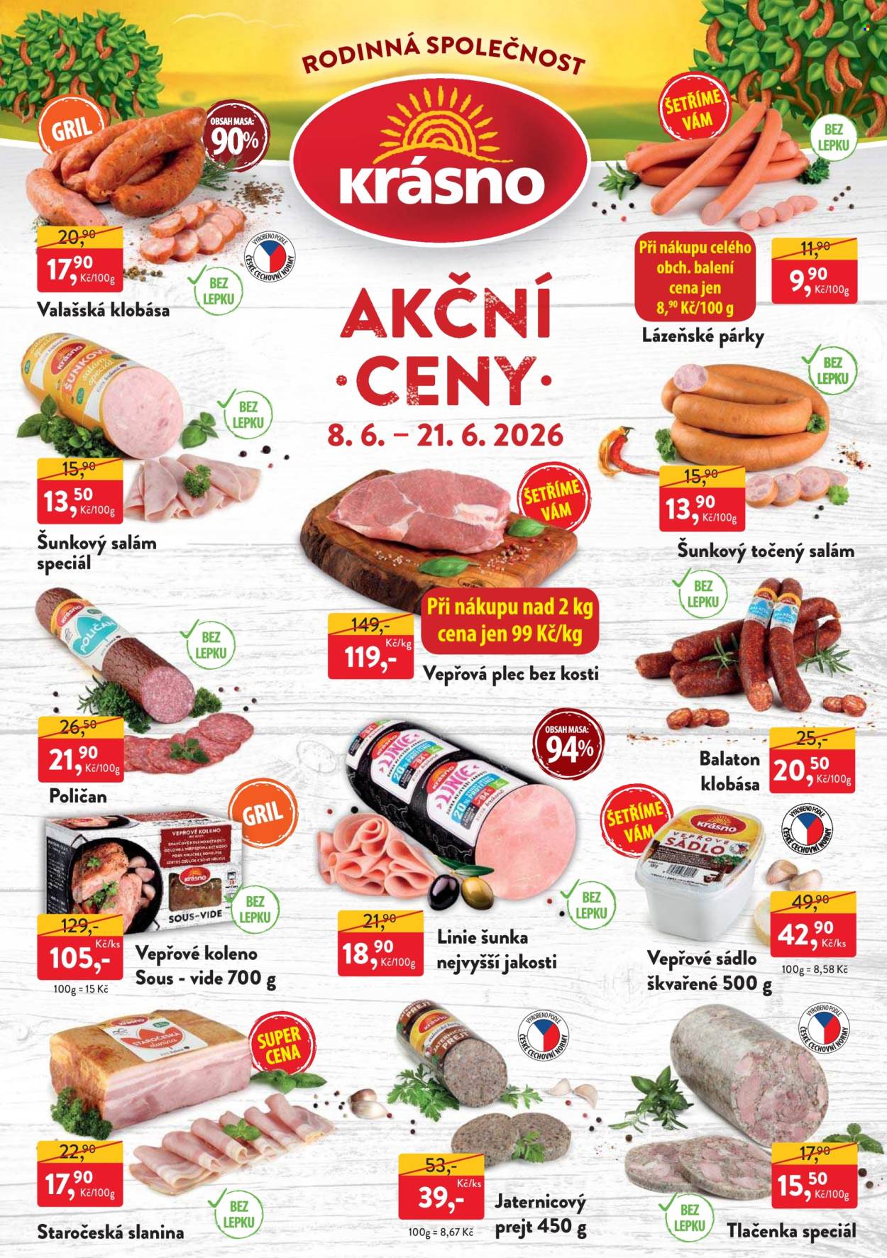 Leták MP Krásno - 8.6.2026 - 21.6.2026. Strana 1