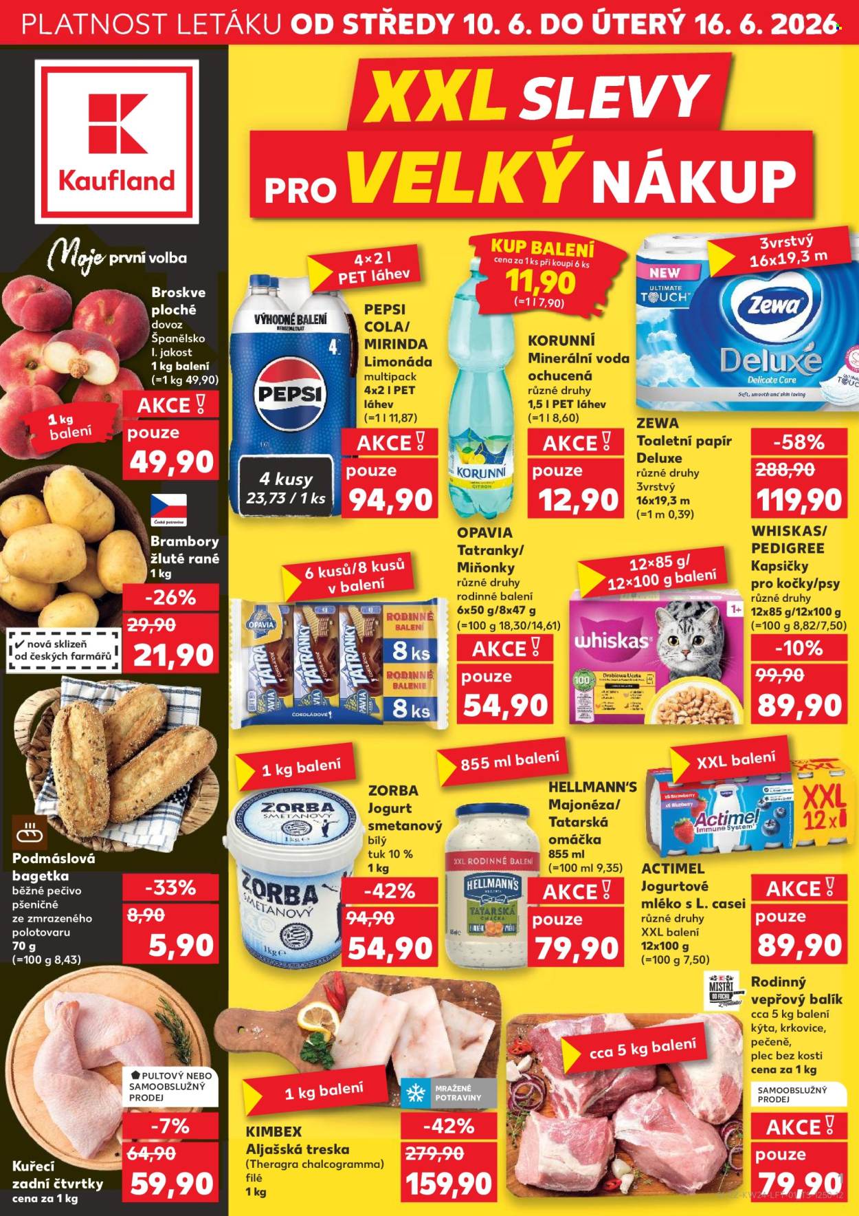 Leták Kaufland - 10.6.2026 - 16.6.2026. Strana 1