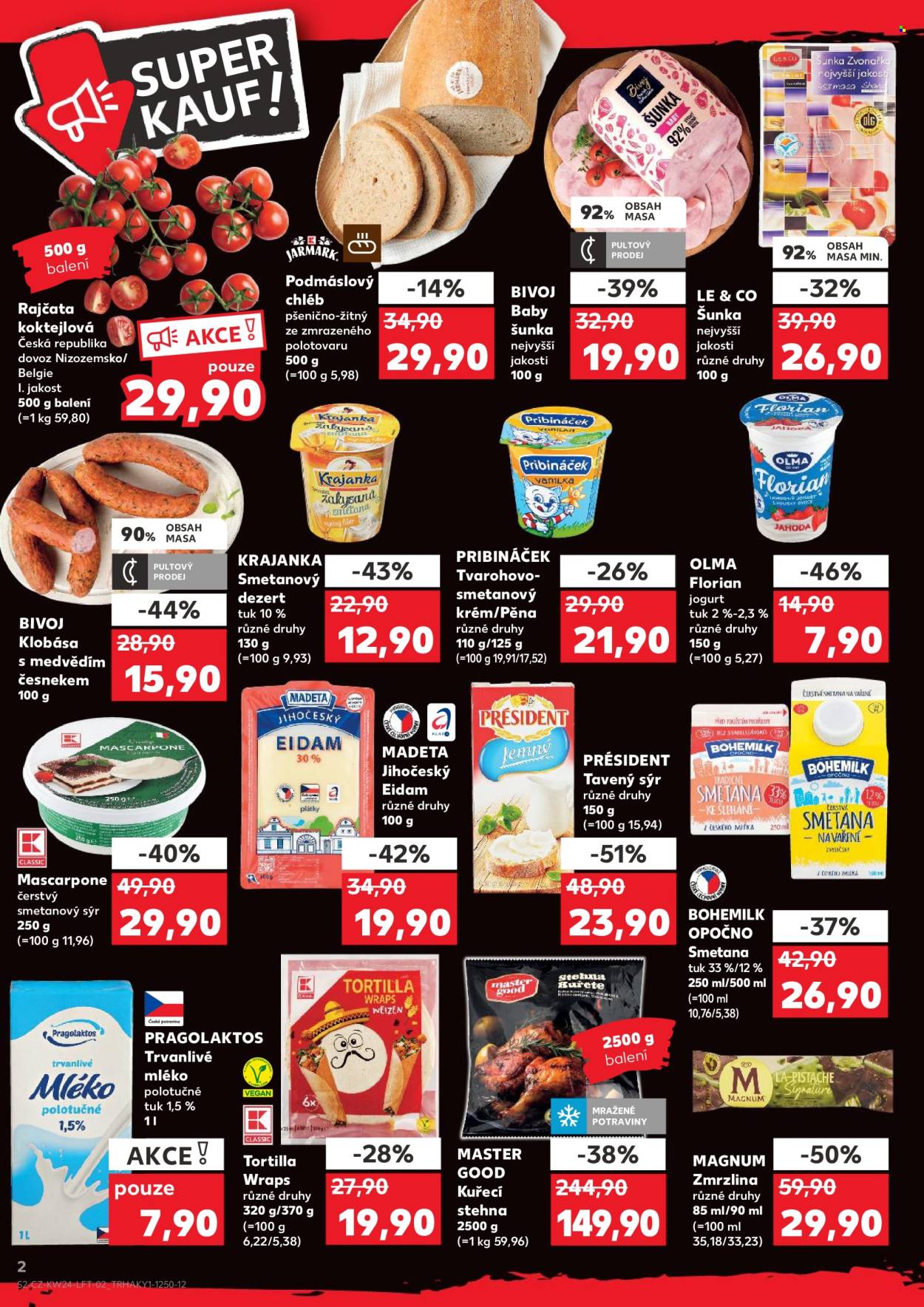 Leták Kaufland - 10.6.2026 - 16.6.2026. Strana 2