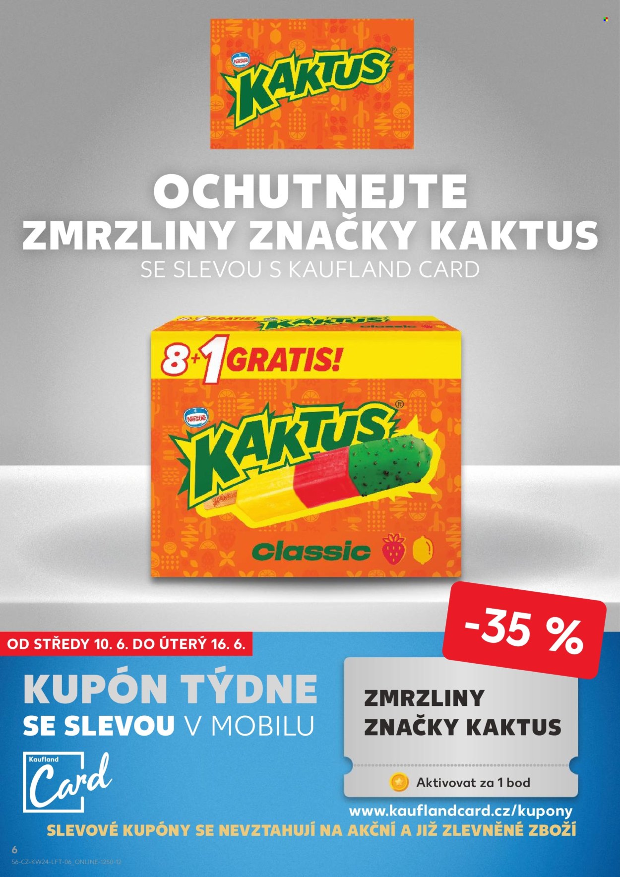 Leták Kaufland - 10.6.2026 - 16.6.2026. Strana 6