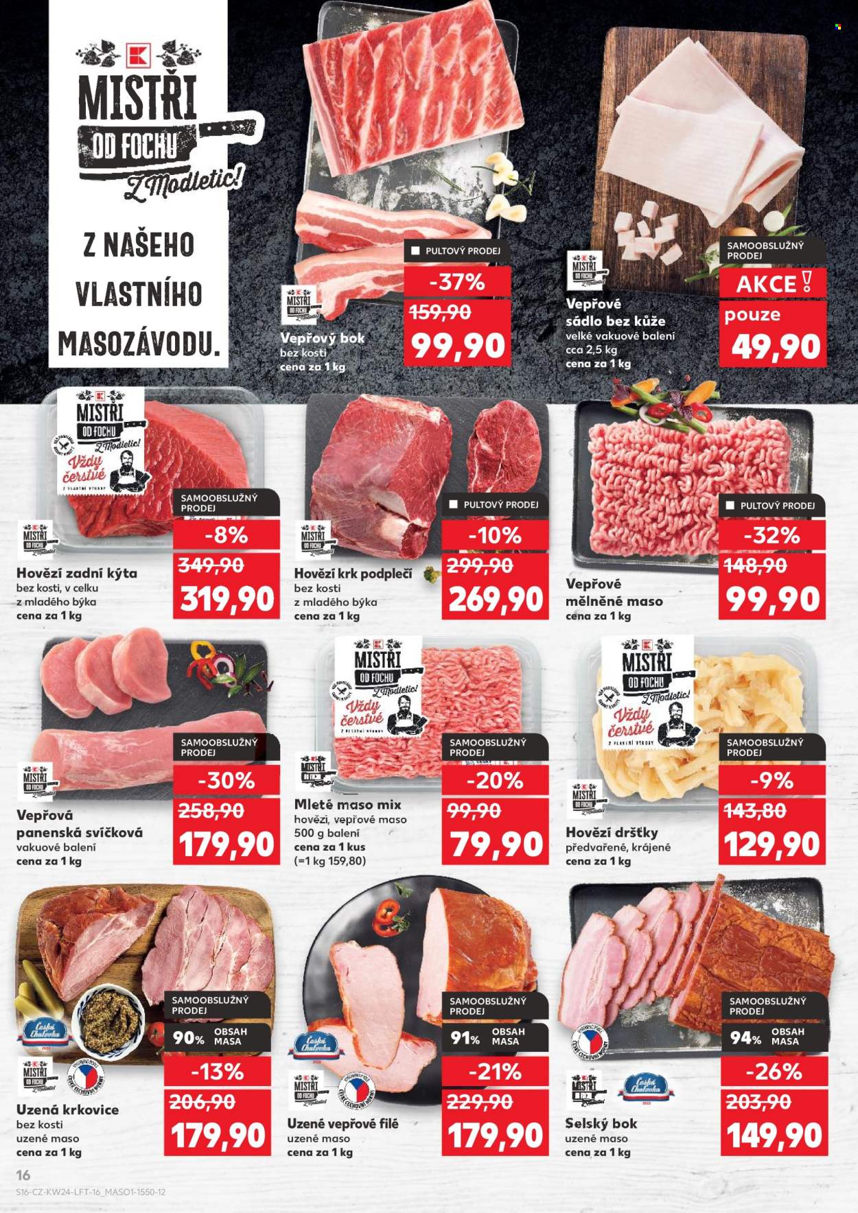 Leták Kaufland - 10.6.2026 - 16.6.2026. Strana 16