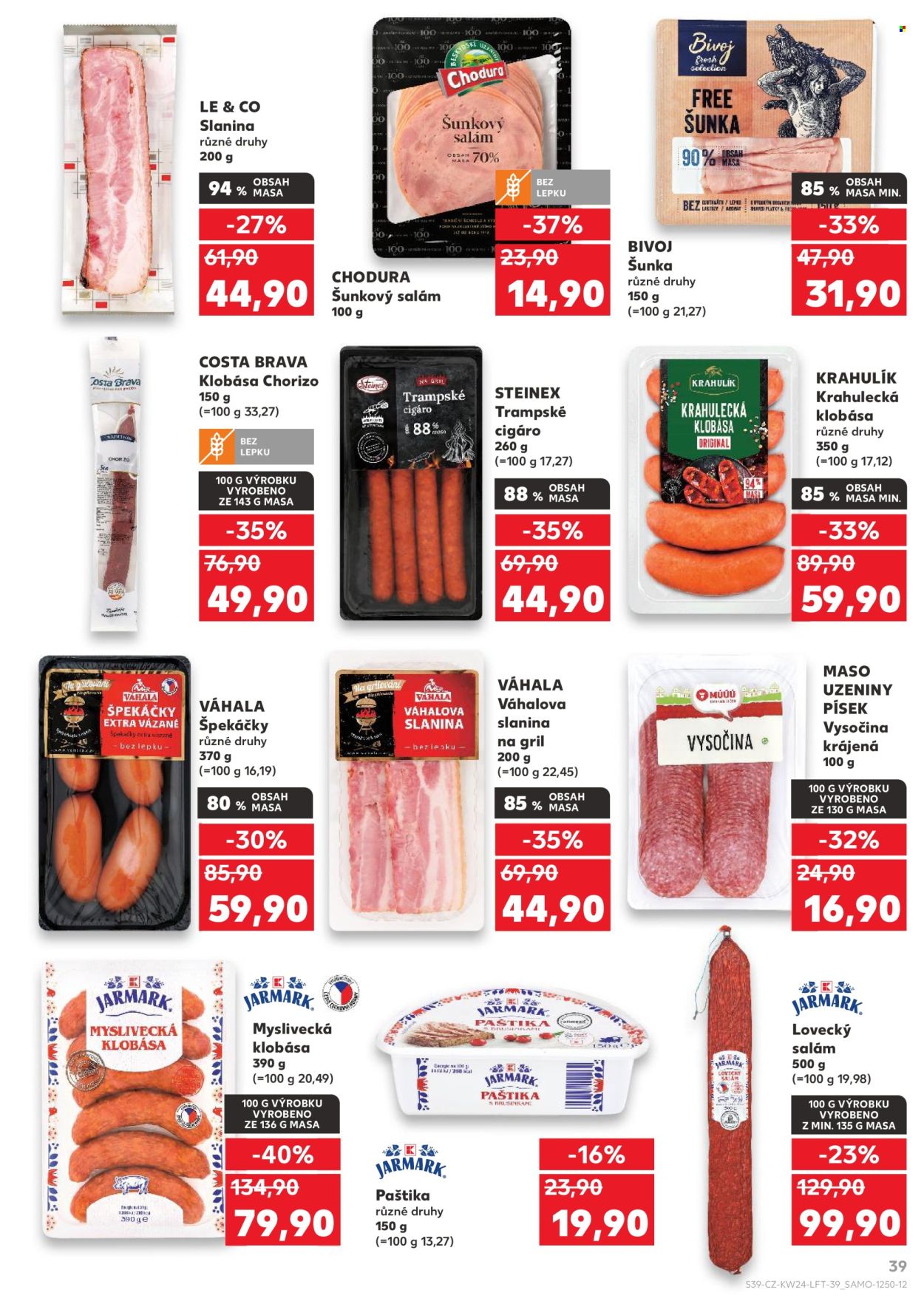 Leták Kaufland - 10.6.2026 - 16.6.2026. Strana 39