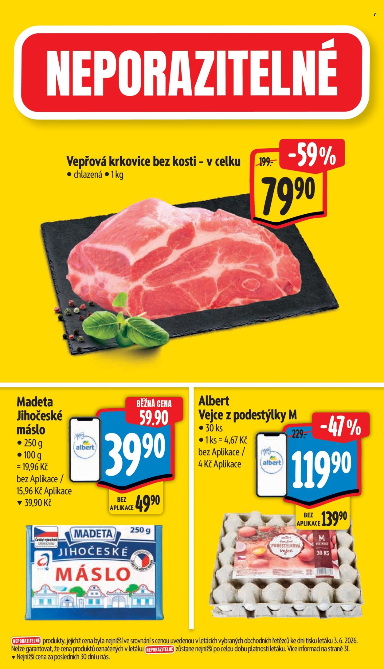 Leták Albert Hypermarket - 10.6.2026 - 16.6.2026. Strana 3